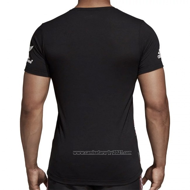 Camiseta Nueva Zelandia All Blacks Maori Rugby 2019 Brown